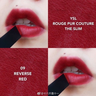 Son YSL slim màu 09 đỏ gạch