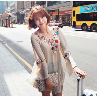 CÓ SẴN kimono áo lưới đi biển màu sắc chất đẹp