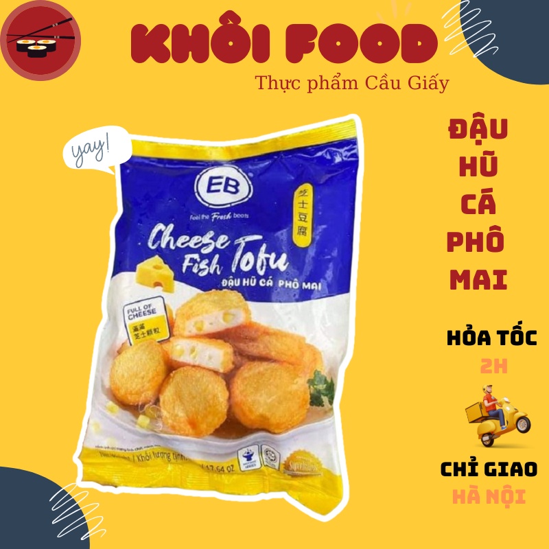 Đậu hũ cá Phomai EB Malai - Tàu Hũ thơManwahm ngậy thả lẩu chiên xiên que ngon bất bại trong chuỗi lẩu