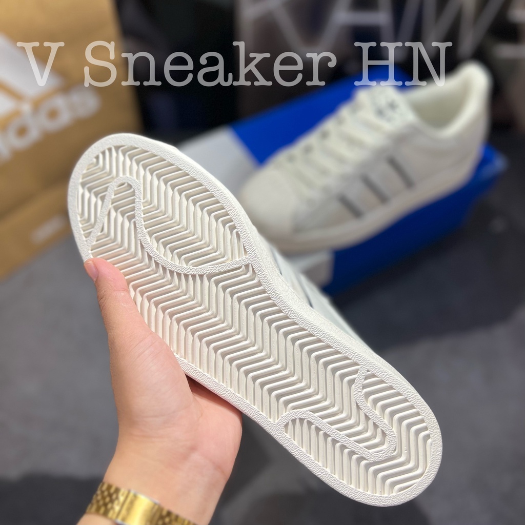 Giày Thể Thao Adi.das Sò Trắng Hàng SC Mẫu Mới 2022,Giày Superstar Cloud White Mũi Sò Xám Da Lộn Aluminium Vivid Red
