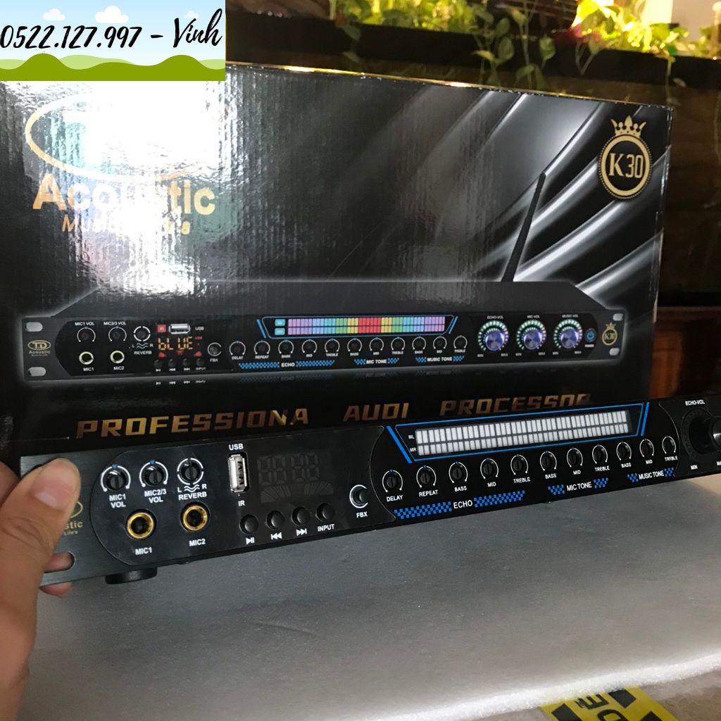 Vang cơ TD Acoustic K30  - Hàng nhập khẩu loại 1 - năm 2022, điều khiển remote - Gia Khang Shop