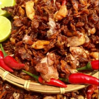 Khô bò sa tế chấy tỏi nguyên tép 200g
