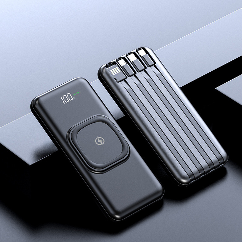 Sạc Dự Phòng Không Dây 20000 Mah Cho Iphone / Android
