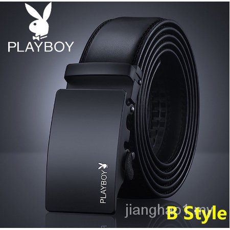 Thắt Lưng Da Khóa Tự Động Phong Cách Playboy Sang Trọng Cho Nam 244