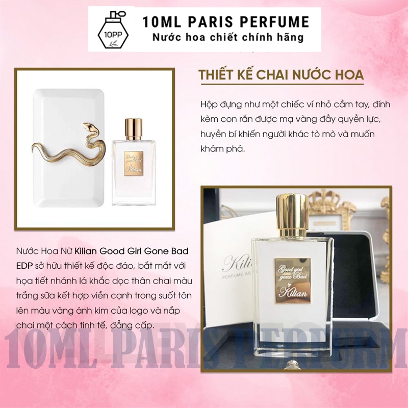 Nước hoa nữ good girl gone bad thơm lâu dạng xịt 10ml phong cách sang trọng tinh tế.