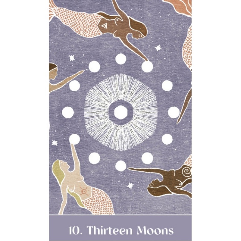 Bộ Bài Sacred Cycles Oracle (Mystic House Tarot Shop) - Bài Gốc Authentic Chính Hãng 100%