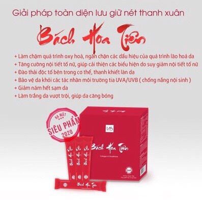 Cốm Bách hoa tiên hộp 20 gói chính hãng