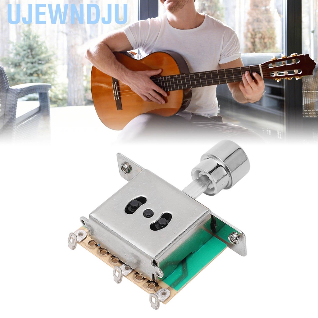 Ujewndju Guitar 3 Way Toggle Switch High Strength Metal Electric Pickup Selector