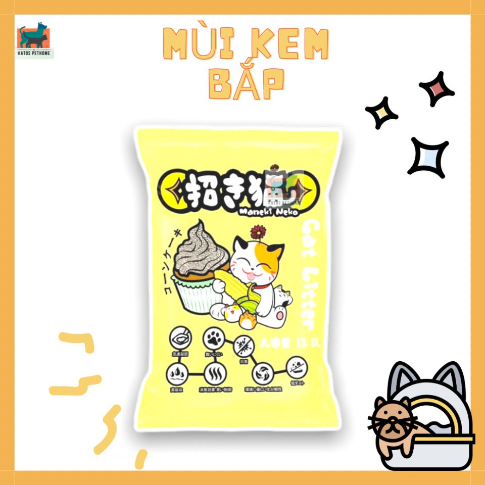 Cát Neko - 1 tải 6 bao cát 5L mùi thơm nồng