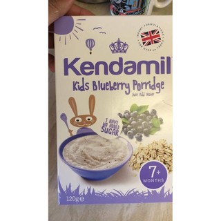 Bột ăn dặm yến mạch với quả Việt quất