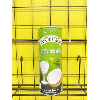 Nước sữa dừa Wonderfarm 240ml