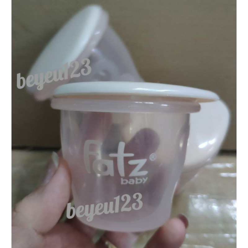 Bộ 6 hộp trữ thức ăn 85ml / trữ sữa cho bé Fatz Fatzbaby FB0010N - Thái Lan