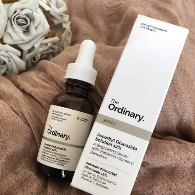 Serum sáng da, mờ thâm The Ordinary Ascorbyl Glucoside Solution 12%