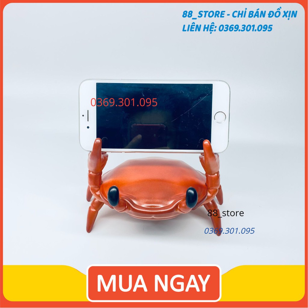 Loa bluetooth không dây hình con cua đáng yêu âm thanh hay, thiết kế đẹp mắt - 4 màu sắc lựa chọn