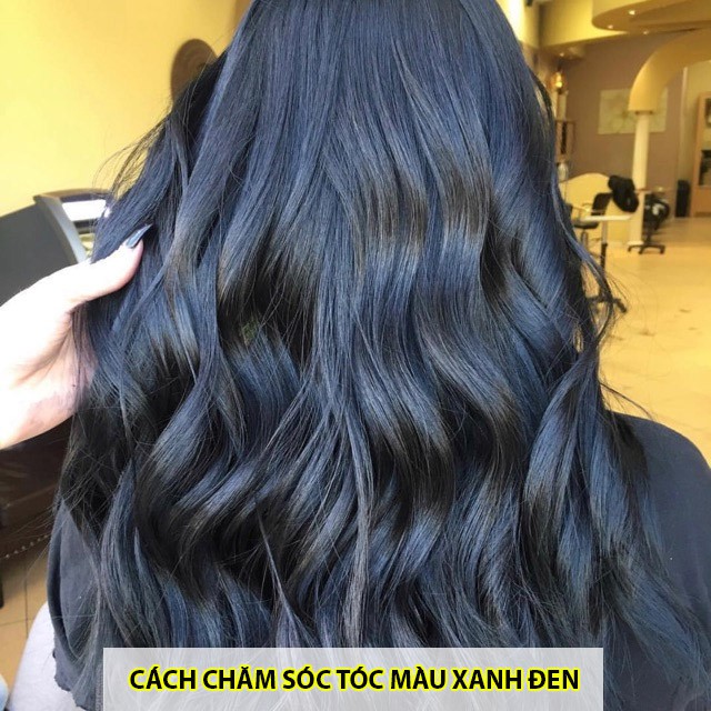 [CỰC TỐT]Thuốc nhuộm tóc XANH ĐEN 💙 XANH THAN / XANH DƯƠNG ĐEN