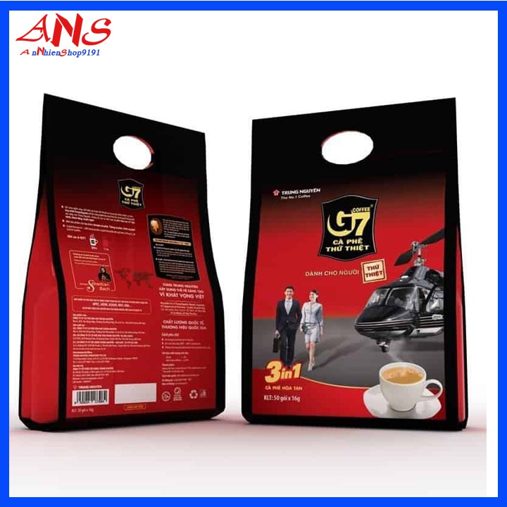 Cà phê G7 Trung Nguyên bịch 50 gói | BigBuy360 - bigbuy360.vn