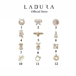 Charm nail cao cấp gold LADURA