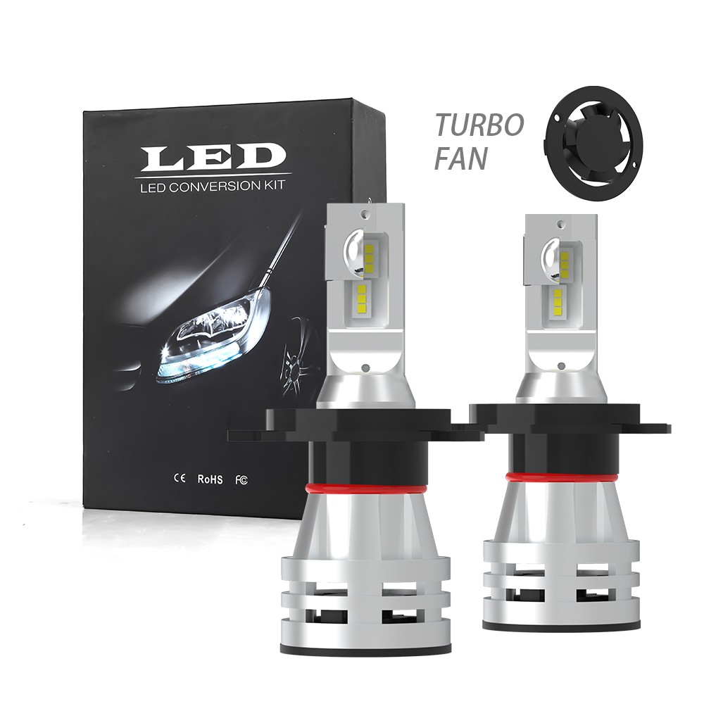 UNI-SHINE Bộ 8 Đèn Led H4 H4 H7 H8 H3 H11 H1 9005 9006 Hb3 Hb4 12v Cho Xe Hơi