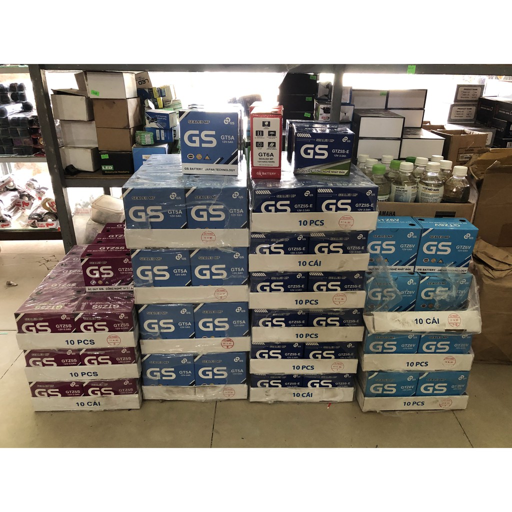 ⚡️Ắc Quy GS GT5A Cho Xe Honda, Yamaha, Suzuki Chính Hãng