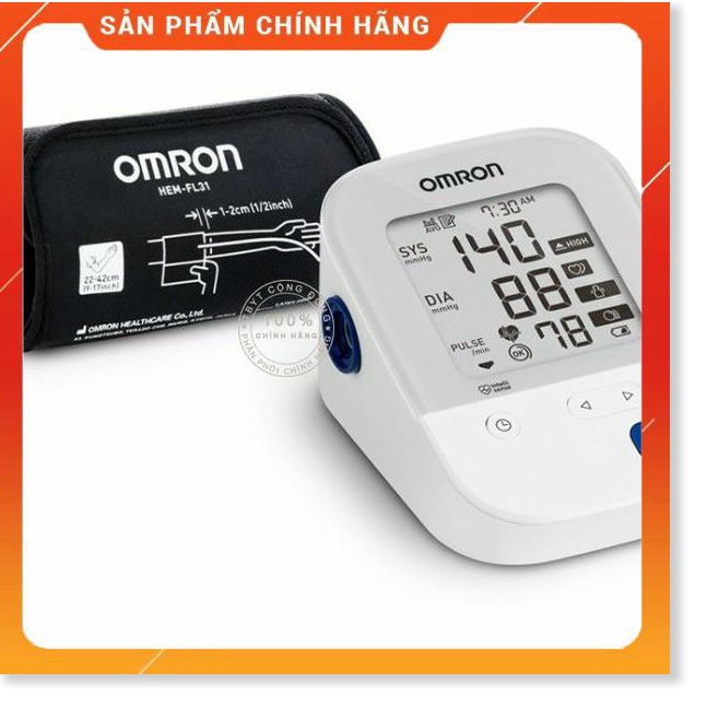 Máy đo huyết áp tự động Omron HEM-7156 + Tặng Adapter trị giá 180k