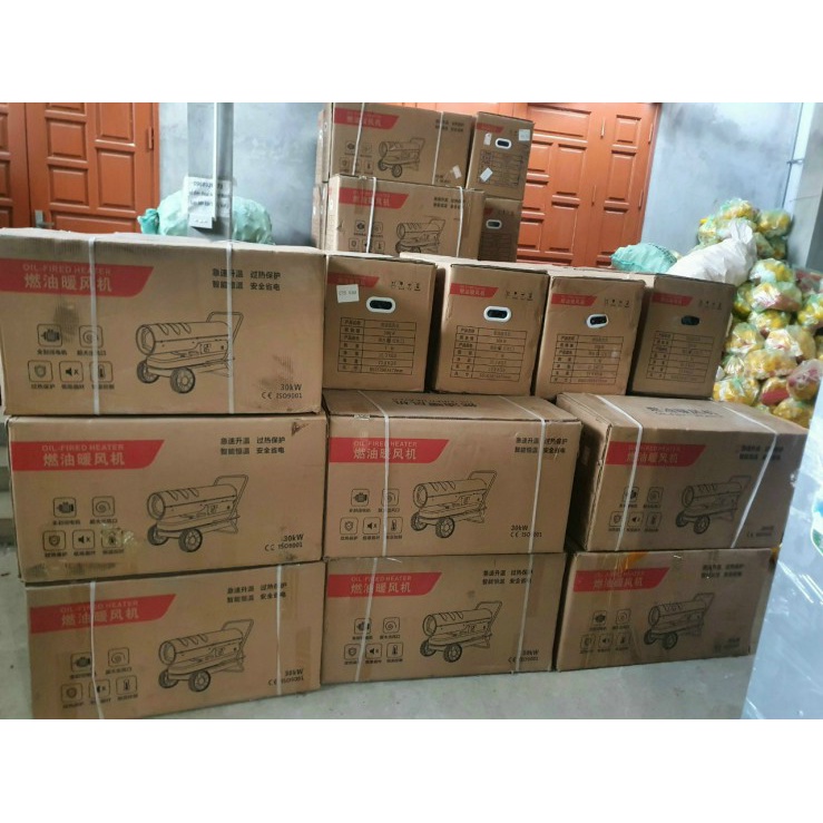 Máy Sưởi Dầu Công Nghiệp 30KW, 20KW Sưởi ấm không khí chế độ tự ngắt, bật