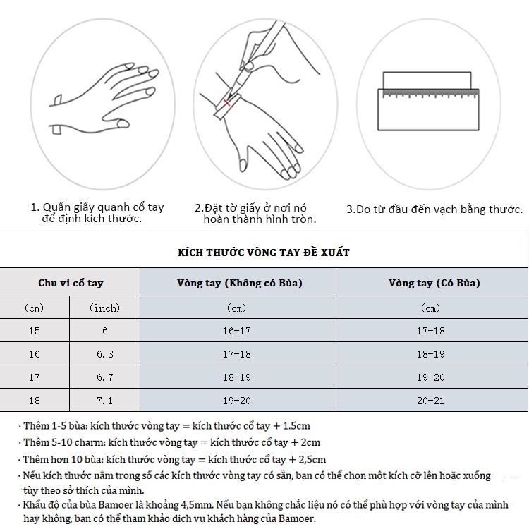 Vòng đeo tay BAMOER bạc 925 dây da bện đính đá zircon mặt mắt quỷ thời trang