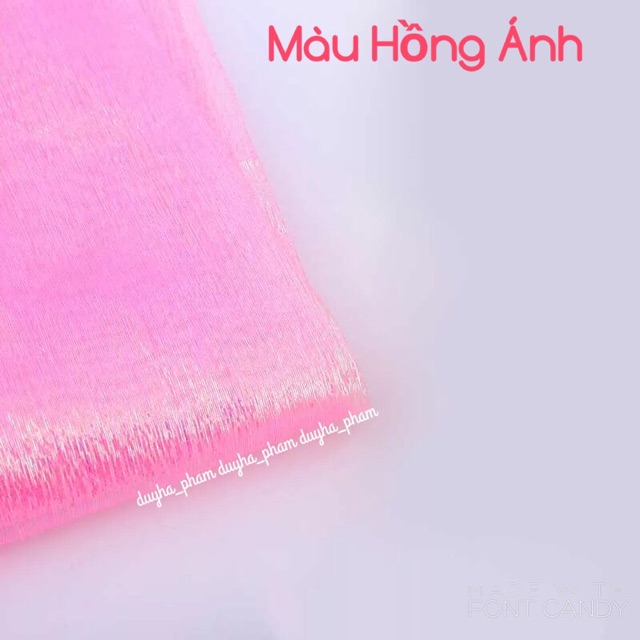 🌈 VẢI VOAN KÍNH BÓNG VÂN ÁNH DẠ QUANG🌈