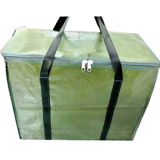 [SIÊU DÀY- Size PHÙ HỢP ĐI MÁY BAY] Túi bạt đựng đồ màu xanh rêu-số 2