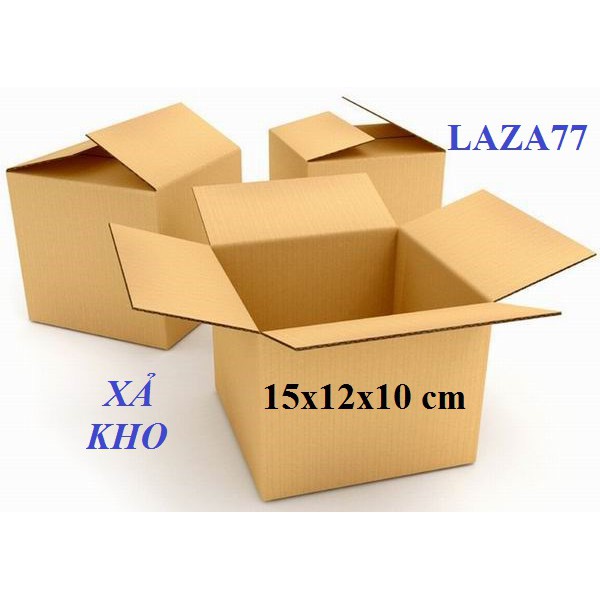 Thùng Carton 15x12x10 cm 20 Hộp carton Giấy Nâu giá rẻ