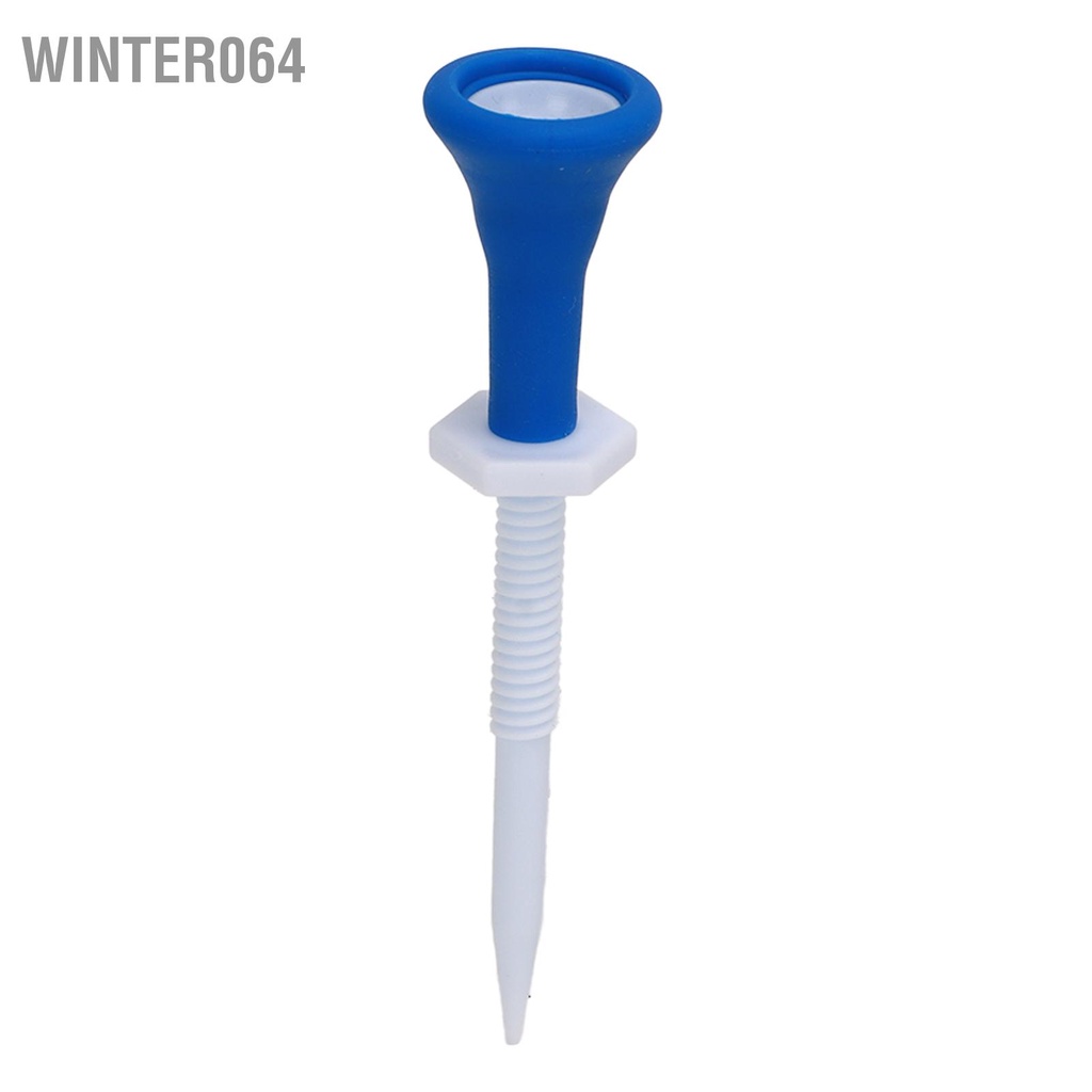 5 cái Golf Tees Chủ nhựa 85mm Chiều dài có thể điều chỉnh Hex Screw Nut Training Phụ kiện Winter064