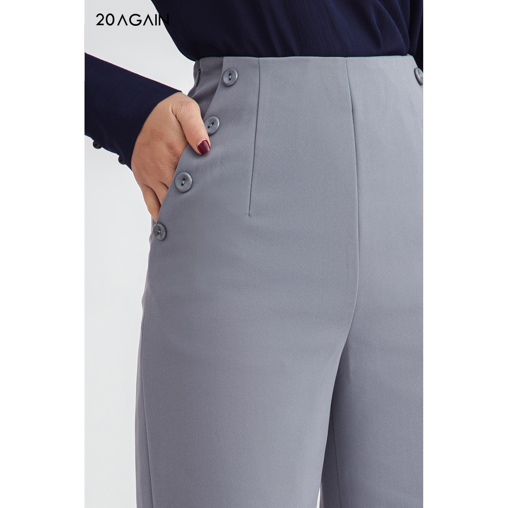 Quần baggy túi đính cúc 20AGAIN - QAA0986 | BigBuy360 - bigbuy360.vn