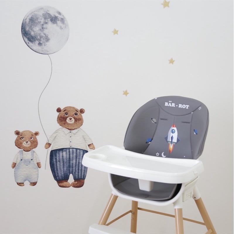 Ghế ăn dặm đa năng Bar rot cho bé từ 5 tháng đến 5 tuổi