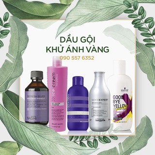 NHIỀU LỰA CHỌN l 5 DẦU GỘI KHỬ ÁNH VÀNG TỐT NHẤT l HÀNG CHÂU ÂU