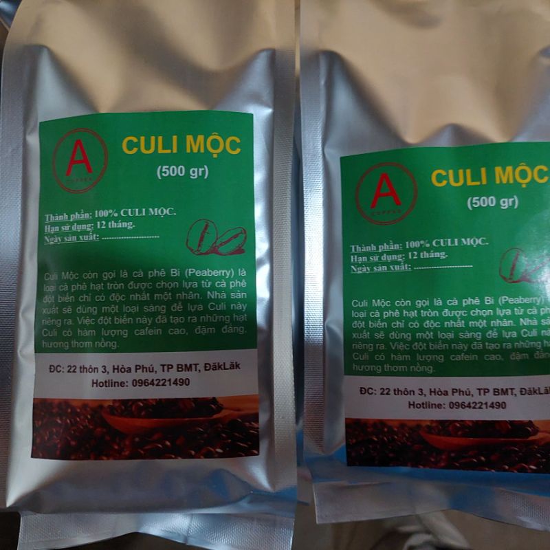 Cafe Culi nguyên chất Ban Mê Thuột 500g