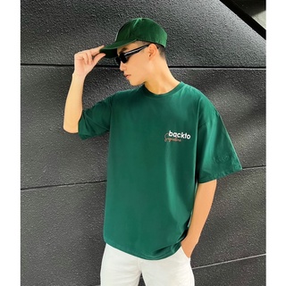 Áo thun BACKTO SIGNATURE - Dark Green