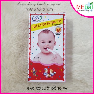 Gạc Rơ Lưỡi Đông Fa Vệ Sinh Răng Miệng Cho Bé