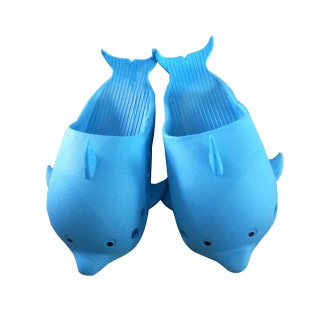 Dép Cá Heo Ngộ Nghĩnh Cho Bé Cao Su Dẻo PVC Size 24-35 - Hàng Nhập Quảng Châu - Lucky Girl shop