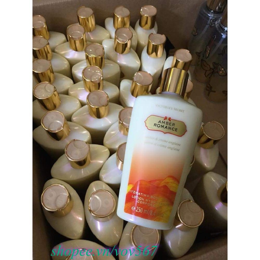 Sữa Dưỡng Thể 250ml Victoria’s Secret Amber Romance Lotion, vov567 Hàng Chính Hãng Giá Sỉ.