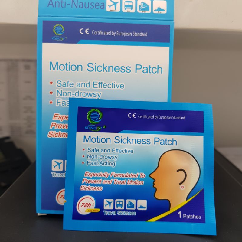 Miếng dán chống say tàu xe Motion Sickness Patch
