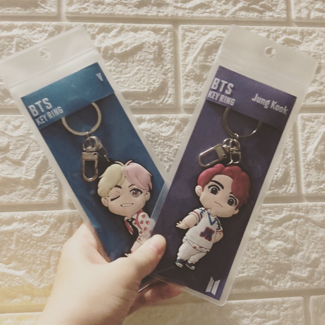 [OFFICIAL MERCH] MÓC KHOÁ HÌNH CHIBI BTS