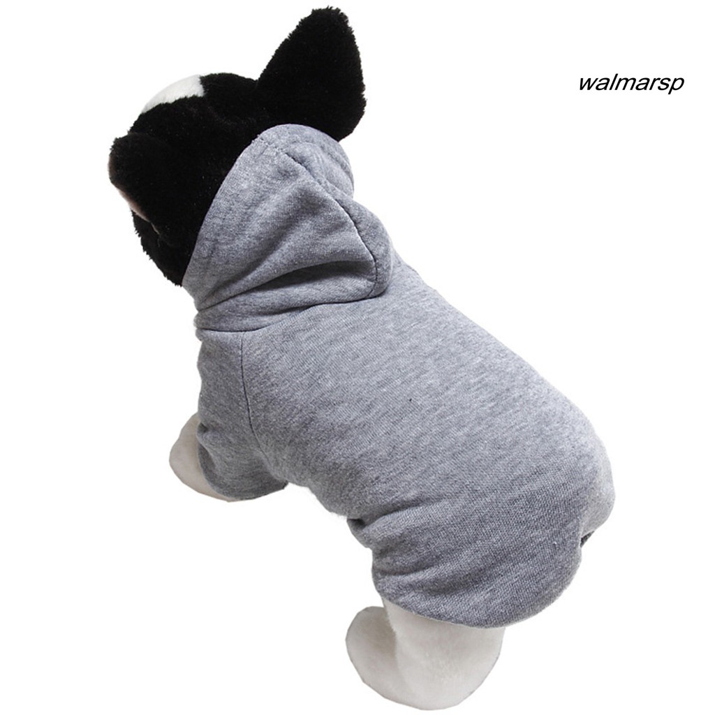 Áo Hoodie Màu Trơn Thời Trang Dễ Thương Cho Thú Cưng