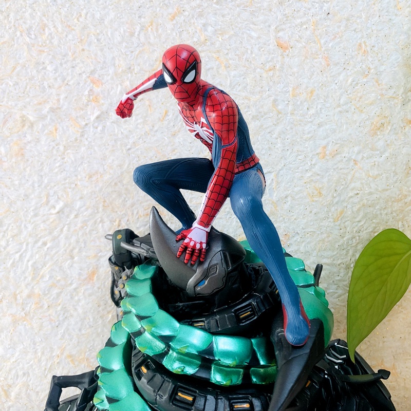 Mô hình Tượng Spider Man người nhện trong PS 4 - cao 18cm - Avengers