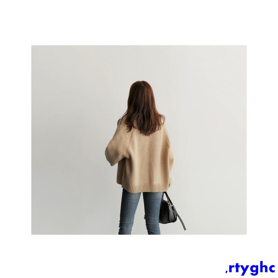 Áo Khoác Sweater Tay Cánh Dơi Kiểu Hàn Quốc Thời Trang 2018 Cho Nữ