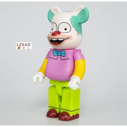 Mô Hình Đồ Chơi Nhân Vật Bearbrick X the Simpson Krusty the Clown & Bartman 400% Lzkail.sg