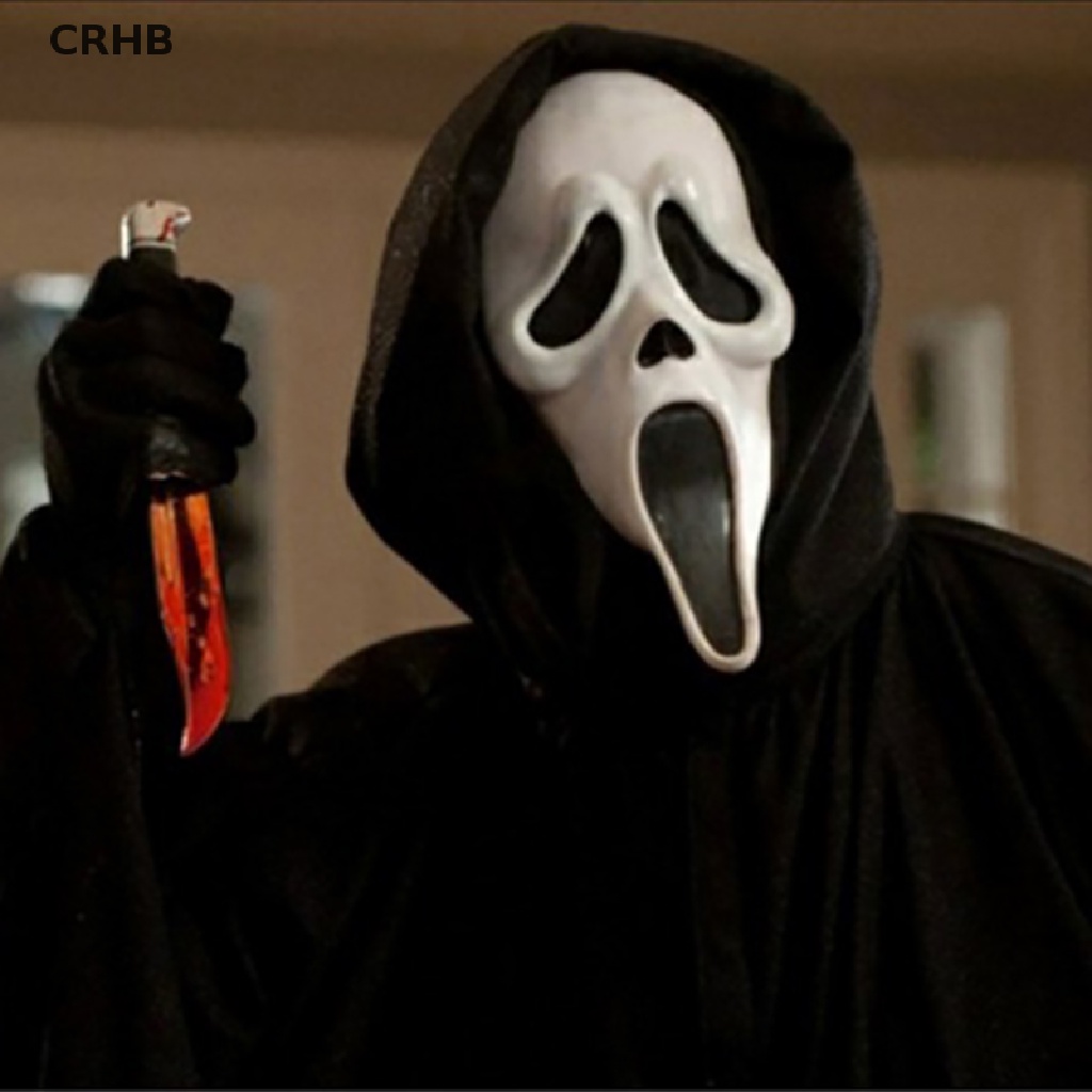Crhb Mặt Nạ Hóa Trang Halloween Kinh Dị Hình Ma Kem Đẫm Máu Mới