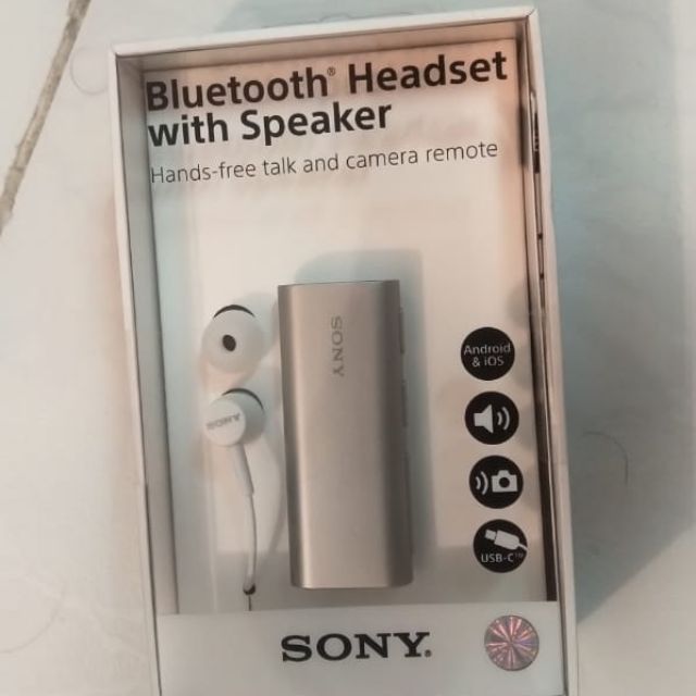 Tai nghe Bluetooth Sony SBH56 - Có loa