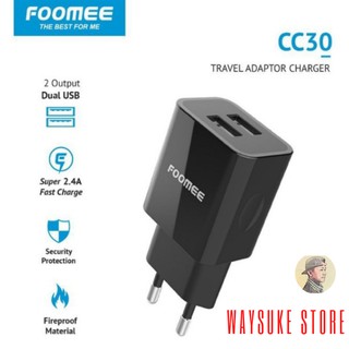 Củ Sạc Nhanh Foomee Cc30 2usb 2.4a