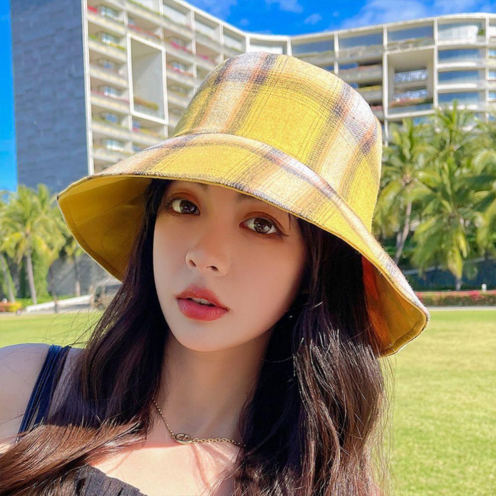 Mũ Tai Bèo Hai Mặt Chống Nắng Thời Trang Đi Câu Cá Cho Nữ