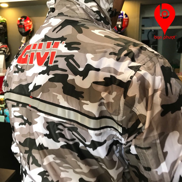 Bộ Quần Áo Mưa GIVI CAM01