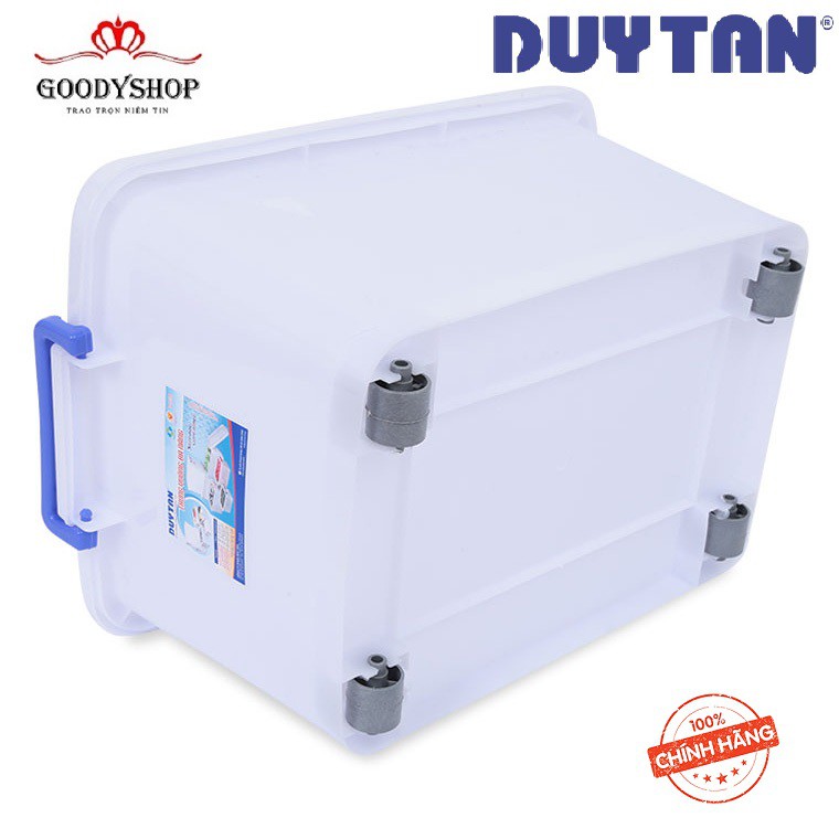 Thùng Nhựa vuông 30 lít Duy Tân No.750 - có bánh xe GOOODYSHOP